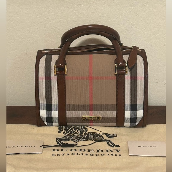 Burberry Bags Burberry Sartorial Medium Bowling Bag Poshmark